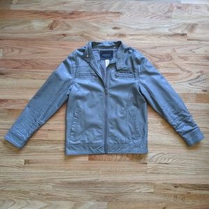 Guess L.A. 1981 Faux Leather Grey Jacket